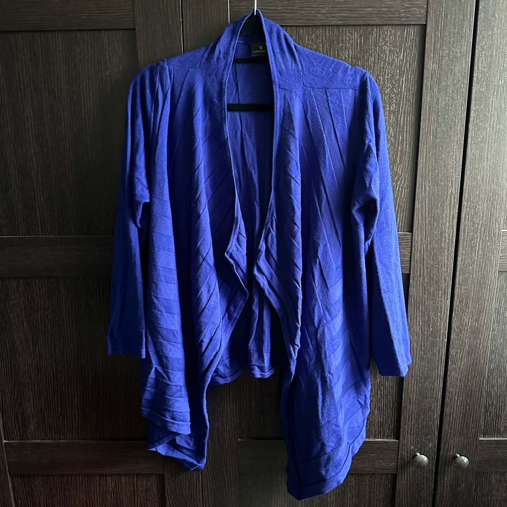 Royal Blue Indigo Cardigan